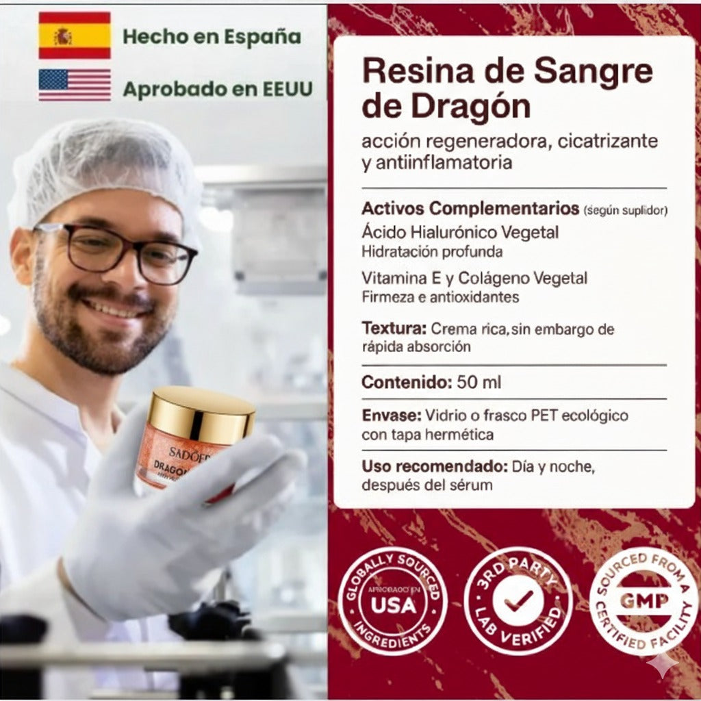 Creme de Hidratação e Regeneração Sangue de Dragão