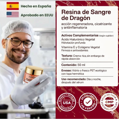 Creme de Hidratação e Regeneração Sangue de Dragão